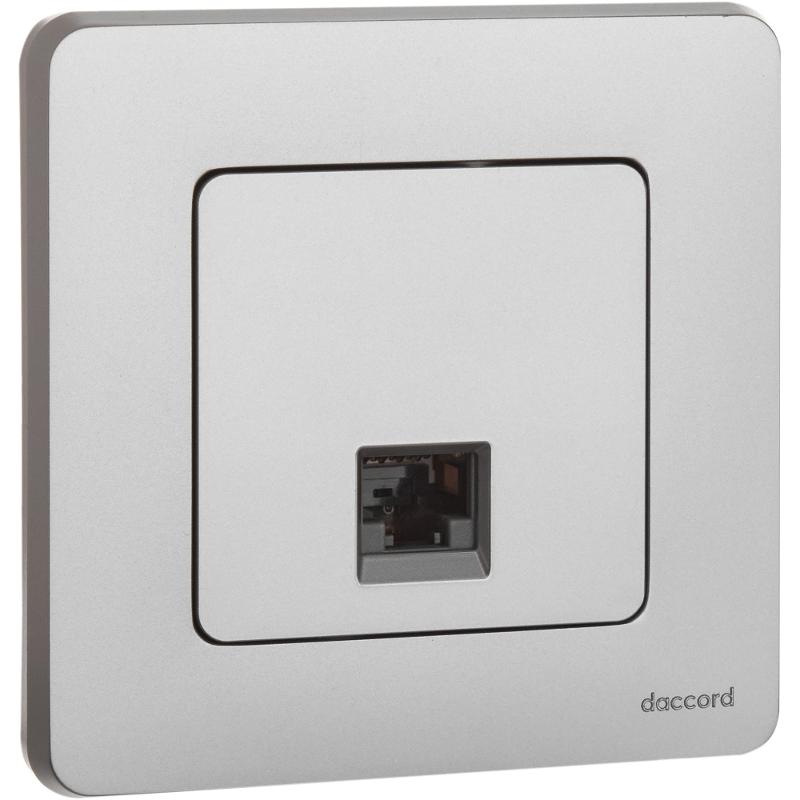Inspiria Алюминий Розетка компьютерная RJ45 С/У категория 5e UTP — миниатюра 10
