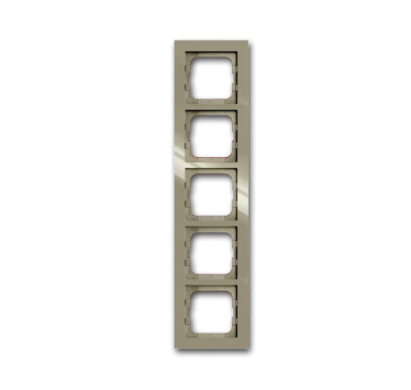 Рамка 5-постовая, серия axcent, цвет maison-beige | 1754-0-4485  | 2CKA001754A4485 | ABB — ABB