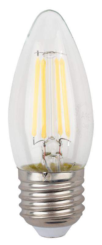 Лампа светодиодная F-LED B35-5W-840-E27 Лампы СВЕТОДИОДНЫЕ F-LED ЭРА (филамент, свеча, 5Вт, нейтр, E27) | Б0027934 | ЭРА — миниатюра 3