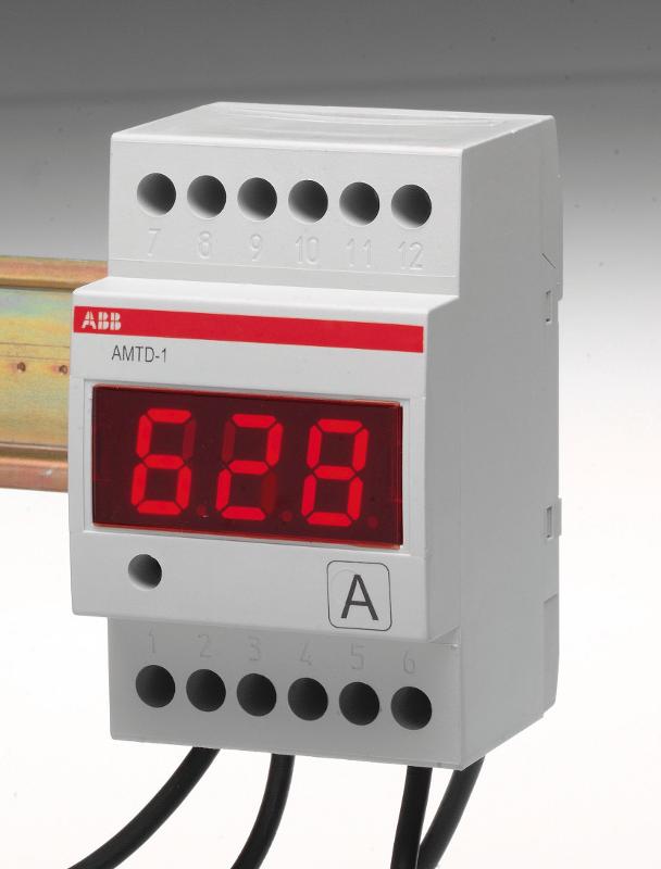 Цифр.амперметр перем.ток AMTD-1 | 2CSM320000R1011 | ABB — ABB