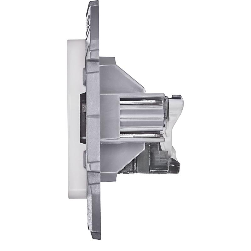 Розетка компьютерная RJ45 категория 6 UTP - Legrand Inspiria - белый — миниатюра 8