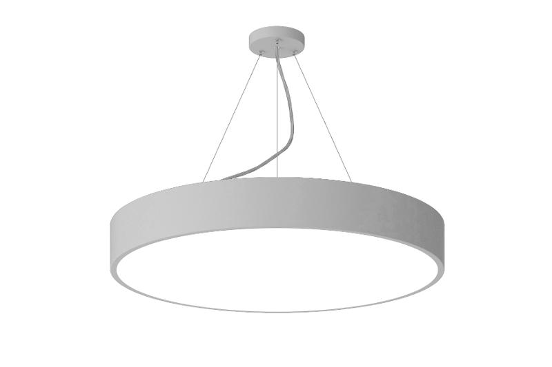 Светильник светодиодный Geometria Ring SPO-131-W-40K-045 45Вт 4000K 4000Лм IP40 600*600*80 белый подвесной ЛТ | Б0058900 | ЭРА — миниатюра 5