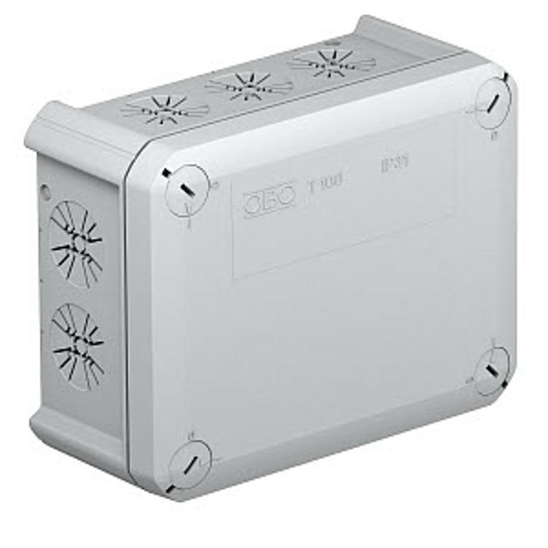 Коробка распределительная T100, вводы для разгрузки натяжения (T 100 ZE IP30) | 2007805 | OBO Bettermann — миниатюра 2
