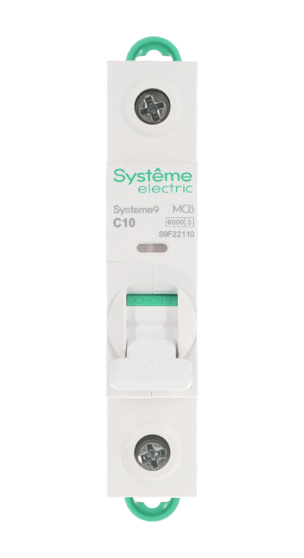 Systeme9 Автоматический выключатель (АВ) C 10A 1P 6kA 230В | S9F22110 | SE — миниатюра 2