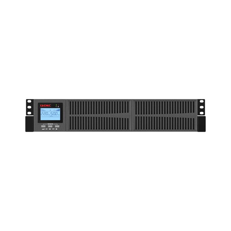 Онлайн ИБП, Small Rackmount, 1000VA/900W, 6xIEC C13, Rack 2U, 2x9Ач | SMALLR1A5I | DKC — миниатюра 3