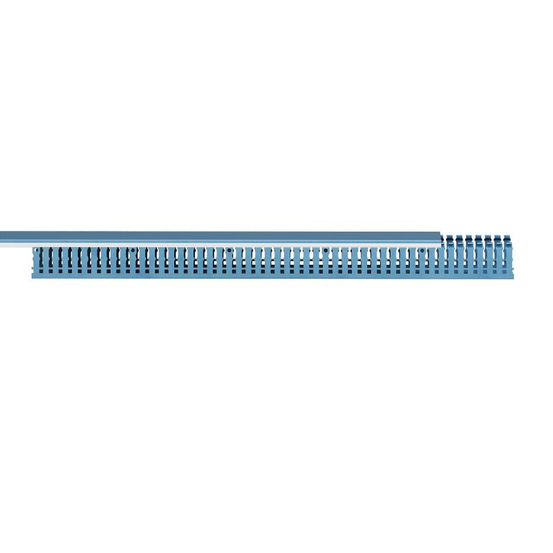 Короб перфорированный, синий RL6 40x60 (ШхВ) зуб - 6мм, паз -4мм  | 01284RL |  DKC — миниатюра 3