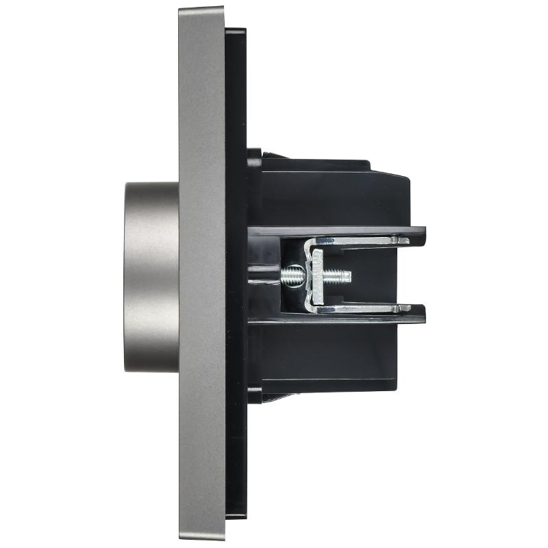 FORTE&PIANO Термостат электронный с индикацией FP552 сталь | FP-RT11-K46 | IEK — миниатюра 4