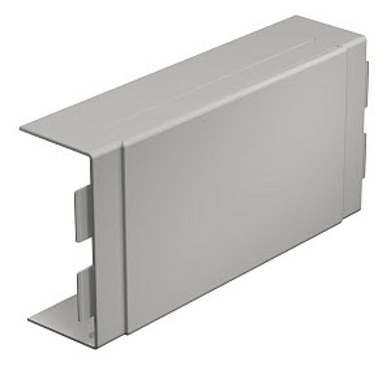 Крышка T-образной секции кабельного канала WDK 60x130 мм (ПВХ,серый) (WDK HK60130GR) | 6023045 | OBO Bettermann — миниатюра 2