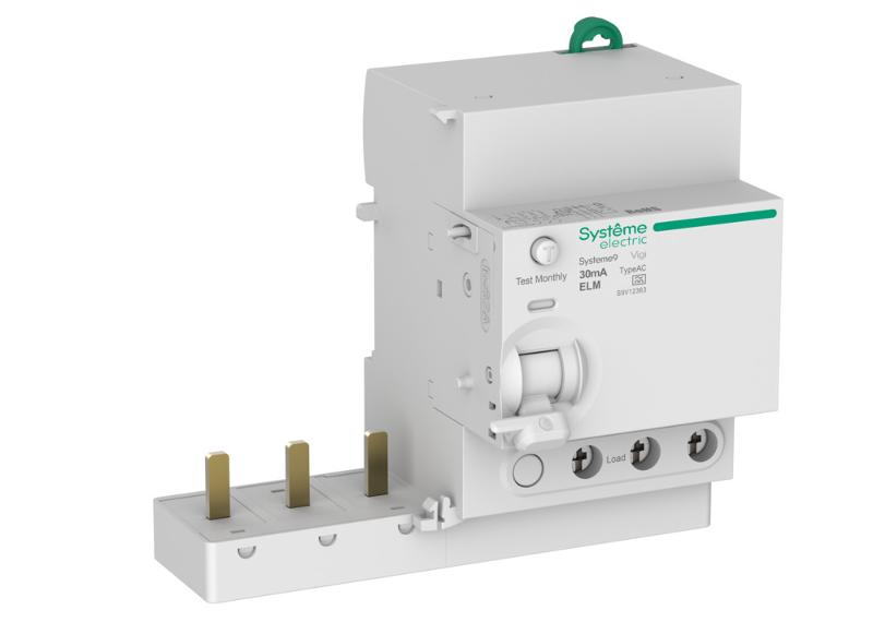 Systeme9 Блок диф. тока (БДТ) 63A 3P 30мА Тип-AC 400В | S9V12363 | SE — Systeme Electric
