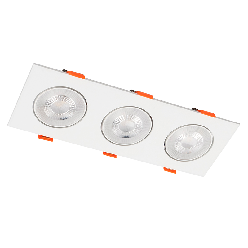Светильник светодиодный карданный PSP-S 413  3x8W 4000K 55° White IP40 | .5048379 | Jazzway — миниатюра 3