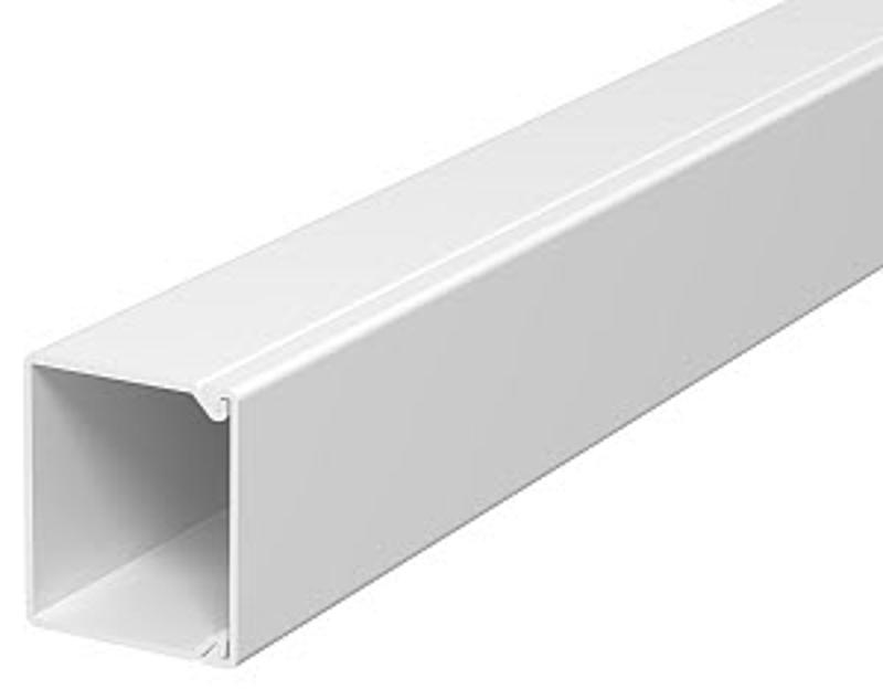Мини-канал WDK с крышкой 30x30x2000 мм (высота борта 30 мм, крышка 30 мм) ПВХ белый RAL 9010 | 6191096 | OBO Bettermann — OBO Bettermann
