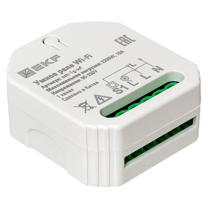 Умное реле в подрозетник 1-канальное Wi-Fi  Connect |ssh-1g-wf| EKF — миниатюра 7