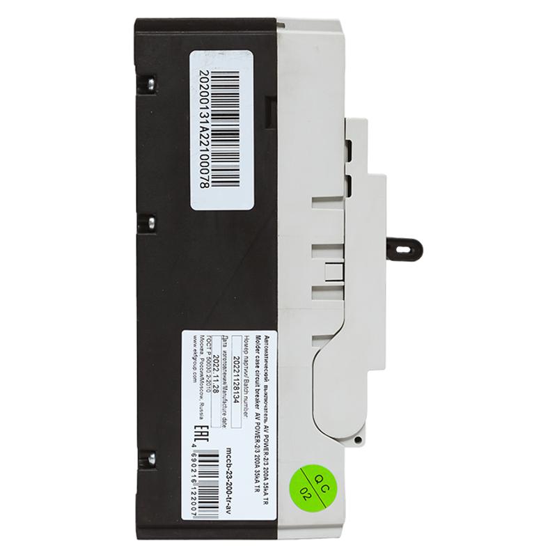 Выключатель автоматический AV POWER-2/3 200А 35kA TR | mccb-23-200-TR-av | EKF — миниатюра 9