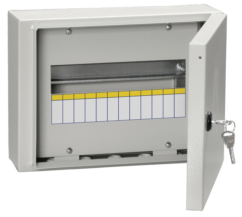 TITAN 3 Корпус металлический ЩРн-12 (240х330х120) IP54 | MKM11-N-12-54-Z | IEK — IEK (ИЭК)