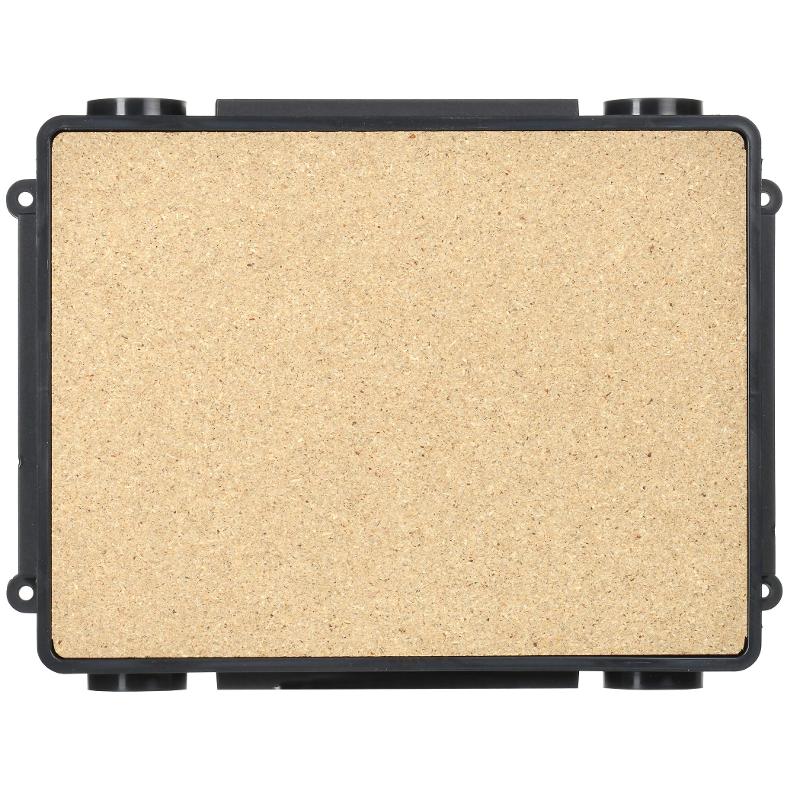 Коробка напольная ONFLOOR 12 модулей |KNU-12-PA-9011 | IEK — миниатюра 2