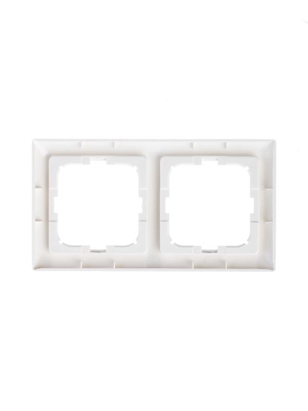 ABB Basic 55 Альп. белый Рамка 2-ая | 1725-0-1480  | 2CKA001725A1480 | ABB — миниатюра 3