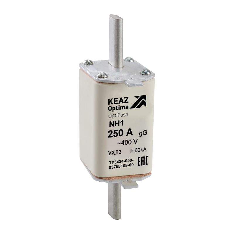 Вставка плавкая OptiFuse NH1-20-400AC-0-gG-УХЛ3 | 144687 | КЭАЗ — КЭАЗ (Курский электроаппаратный завод)