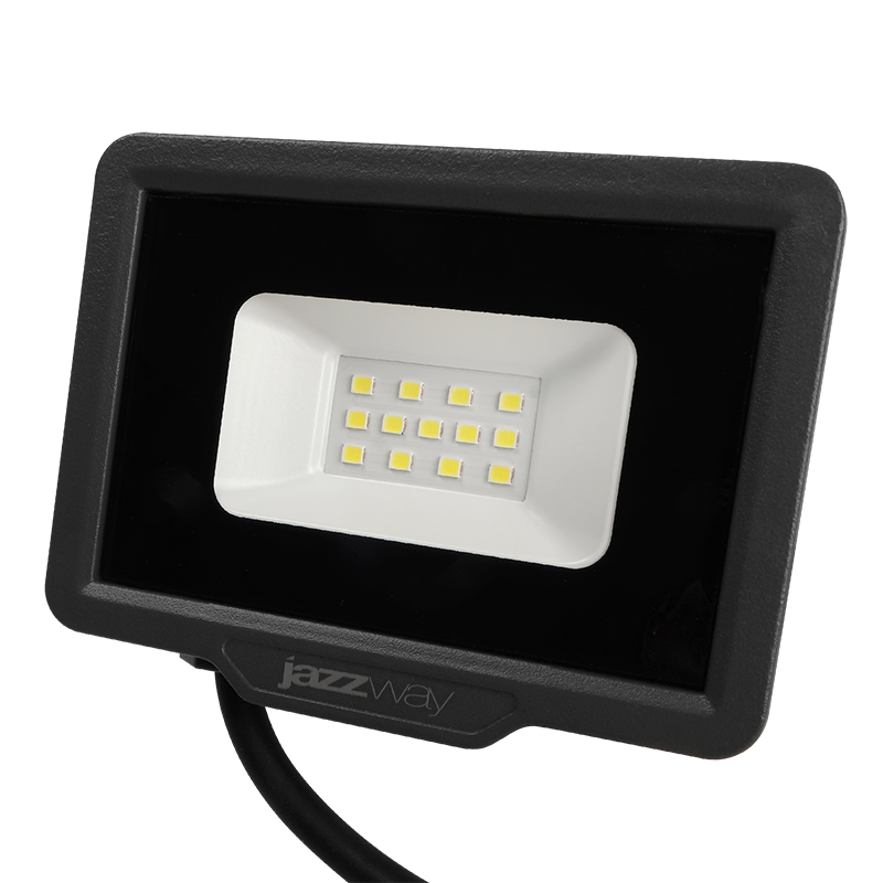 Прожектор светодиодный PFL- C3 10w (compact) 6500K IP65 | .5023529A | Jazzway — Jazzway