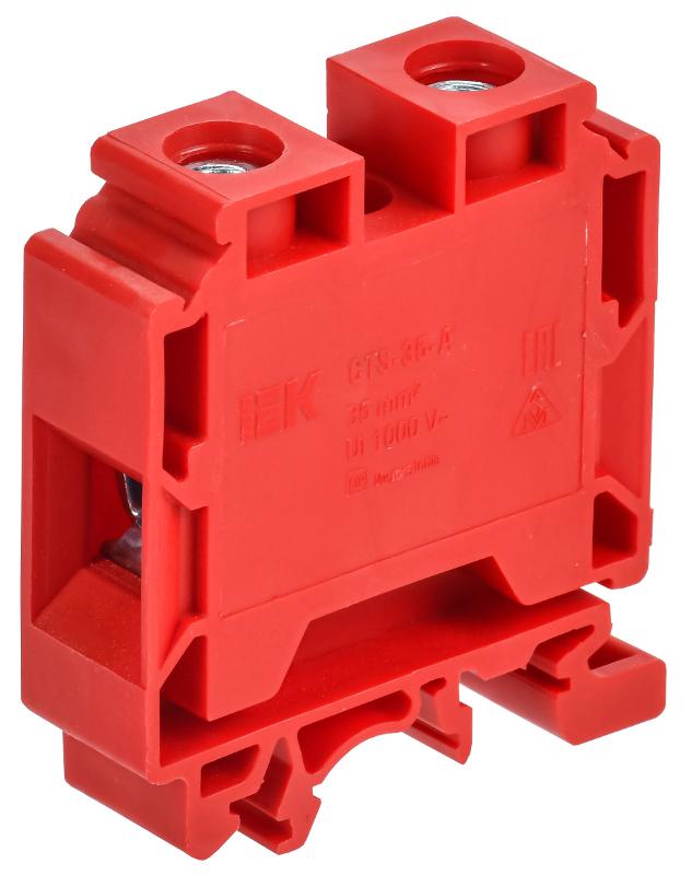 ARMAFIX Клемма винтовая CTS с шестигран. 35мм2 красная | AF-CT10-01-K04-035 | IEK — IEK (ИЭК)