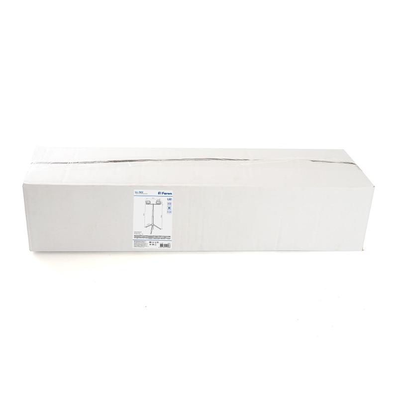 Прожектор светодиодный LL-502 квадрат 2*30W 6400К 220V черный IP65 (на штативе) | 29567 | FERON — миниатюра 6