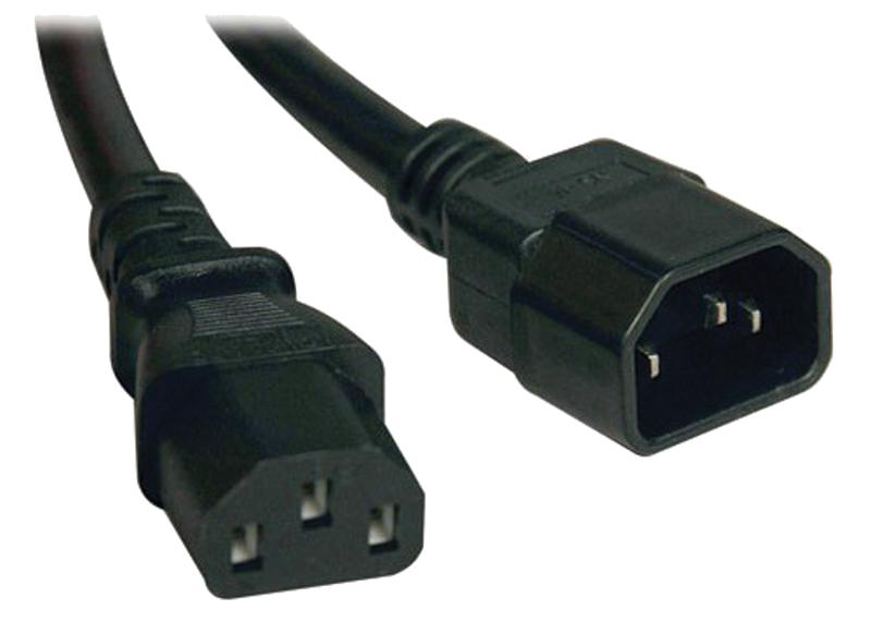 Кабель подключения PDU 3*1.5 2М с разъёмами С13-C14 | PC-C13C14-2M | ITK — ITK