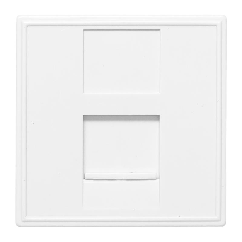 Розетка RJ45 кат. 6, 2 модуля EKF | E2MK016-135-10 | EKF — миниатюра 2