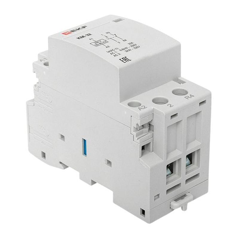 Контактор модульный КМ 32А NО+NC (2 мод.) EKF PROxima | km-2-32-11 | EKF — миниатюра 13