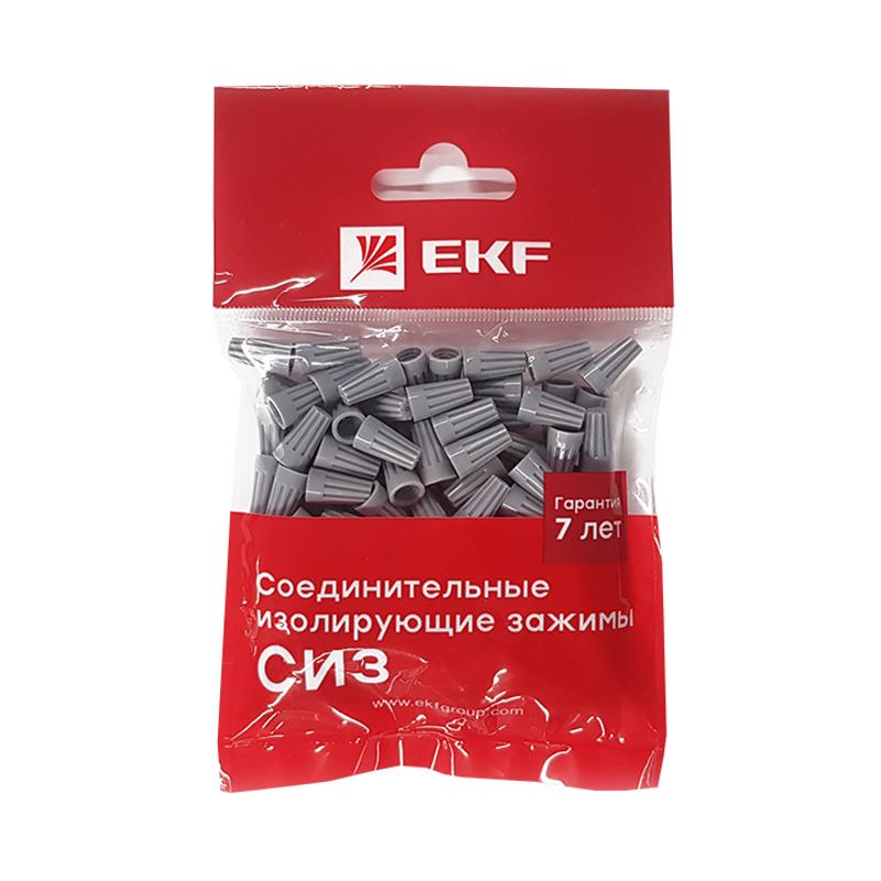 Соединительный изолирующий зажим СИЗ (3мм.) (100шт.) EKF PROxima | plc-cc-3 | EKF — миниатюра 3