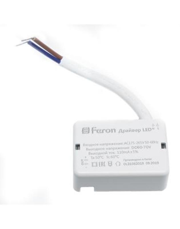 LB0161, драйвер для светод. св-ка AL508 6W | 29728 | Feron — Feron