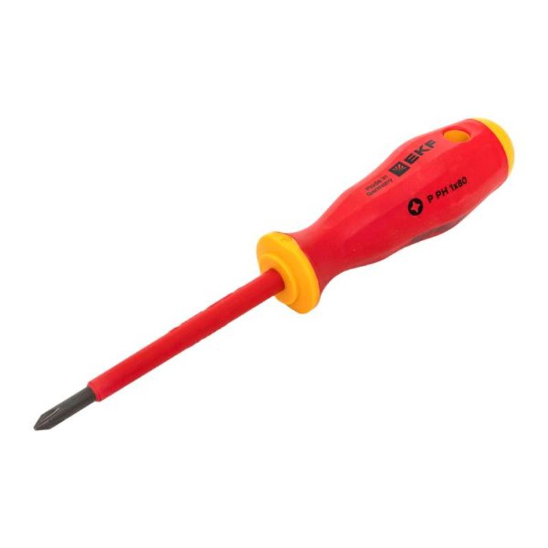 Отвертка Professional PH-FL1х80 мм VDE 1000В |ph-fl-1-80-pro-in|EKF — миниатюра 14