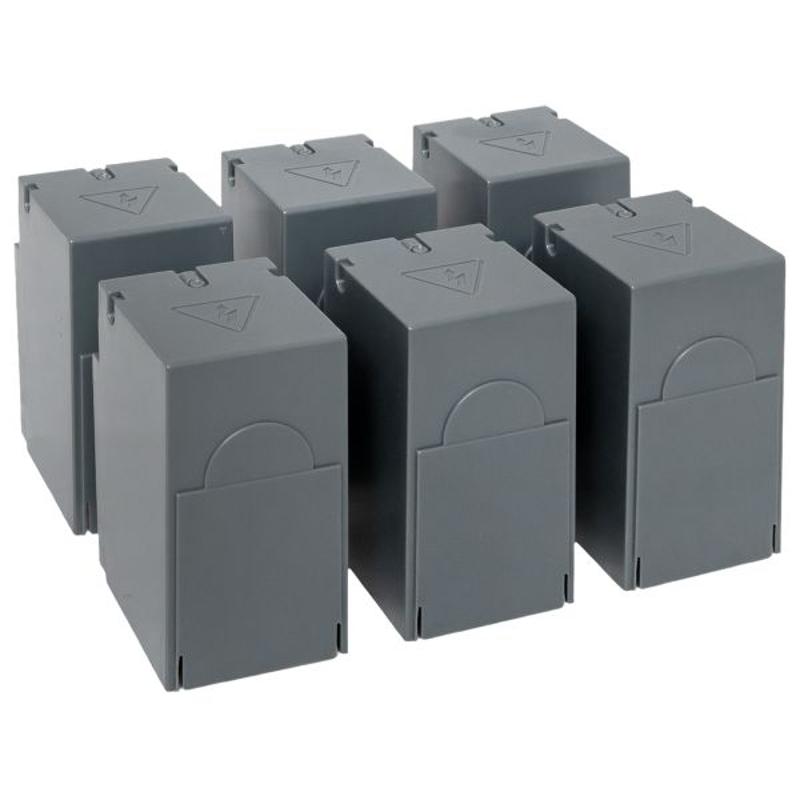 Комплект клеммных крышек (короткие) 6 шт. для рубильников TwinBlock 315-400А EKF | tb-cvrshort-6-315-400 | EKF — миниатюра 16