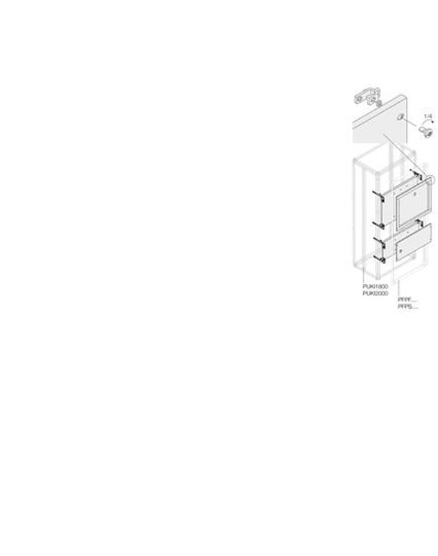 Комплект уст.ОТ630/800 гориз. W=800мм|1STQ007447A0000 | ABB — ABB