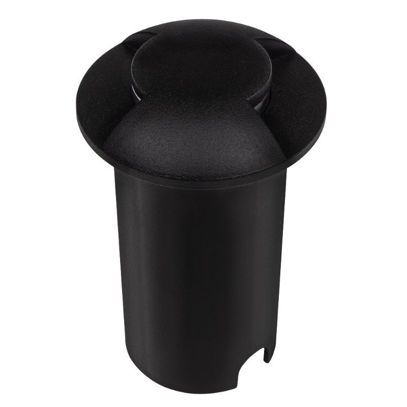 Светильник светодиодный садово-парковый венчающий  PGR R60/2 2w 4000K Black IP65 (грунтовый встраиваемый) | .5024861 | Jazzway — Jazzway