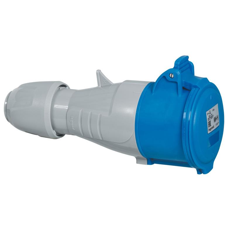 Мобильная розетка - P17 Tempra Pro - IP 44 - 200/250 В~ - 16 A - 3К+З | 555105 | Legrand — Legrand