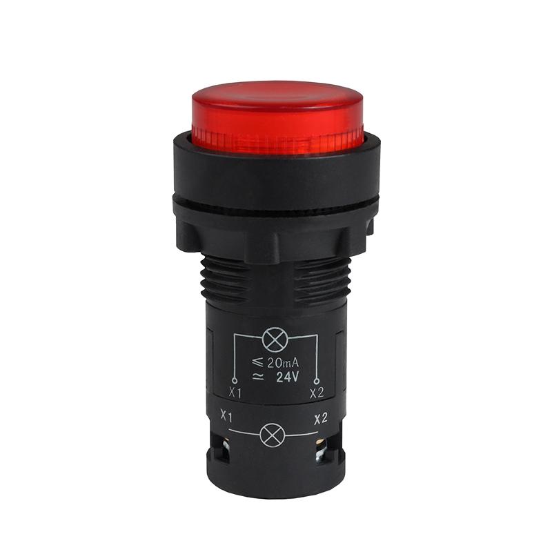 Кнопка с подсветкой OptiSignal Compact D22 C7-PL-B401 красная 1НЗ 24 В AC/DC XB7NW34B2 | 362086 | КЭАЗ — КЭАЗ (Курский электроаппаратный завод)