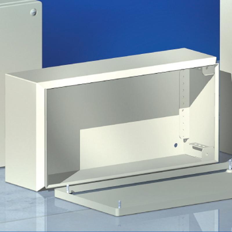Корпус сварной металлический CDE, 800 х 400 х 120 мм, с фланцами, IP55 | R5CDE84120F | DKC - ( замена на код R5SDE8412F ) — DKC (ДКС)