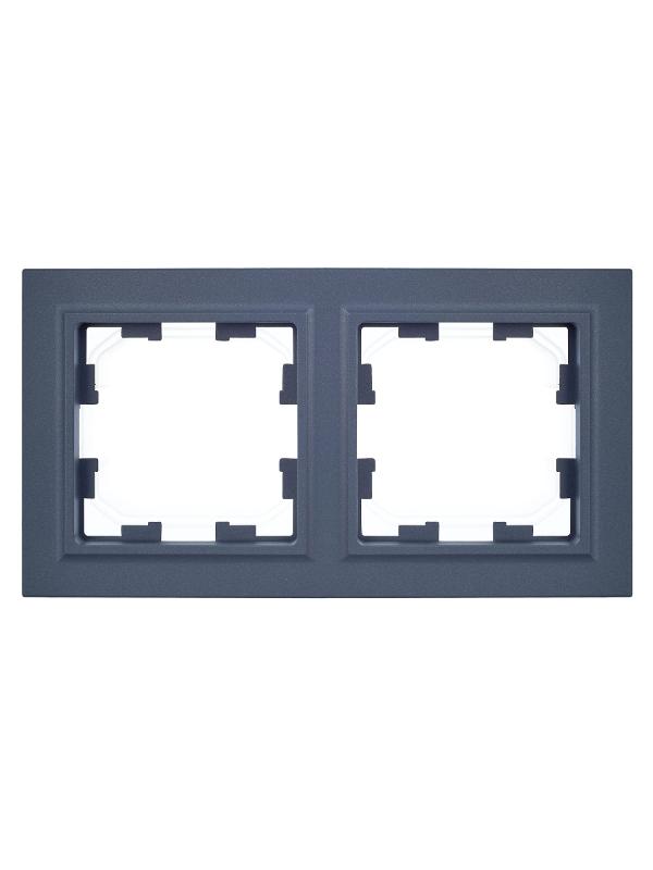 BRITE Рамка 2-ая IP44 РУ-2-БрМ-44 маренго | BR-M22-44-K35 | IEK — миниатюра 9