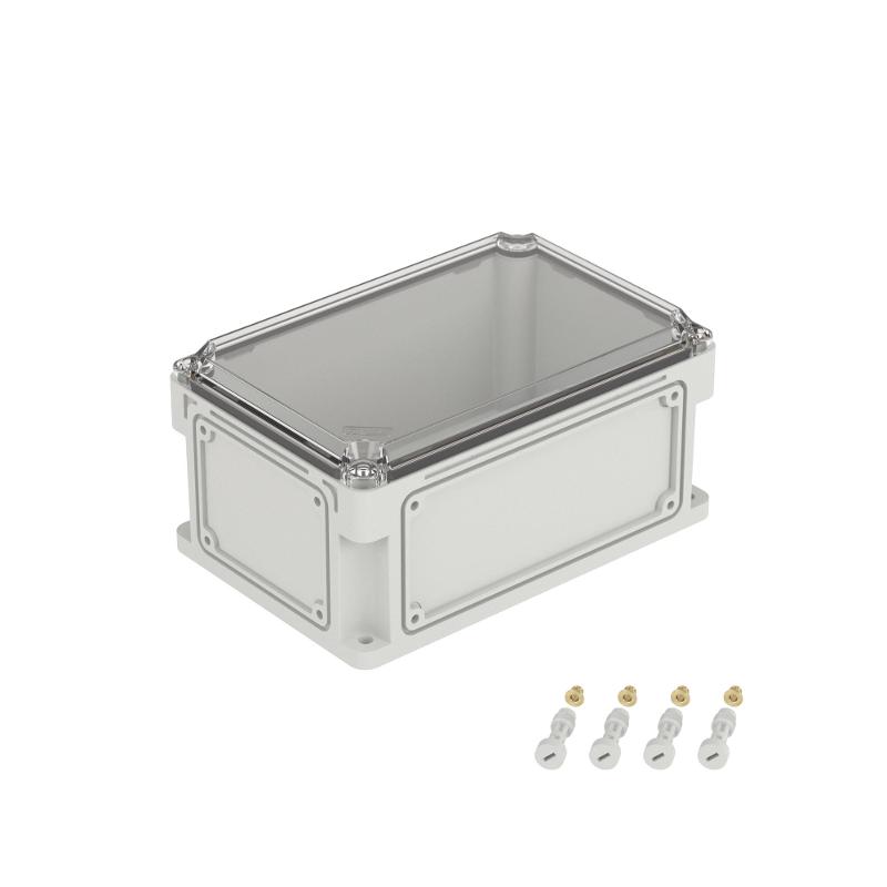 Корпус пластиковый RAM box IP67 300х200х146 мм (высота крышки 21) стенка с выбивными фланцами прозрачная крышка | 532211 | DKC — DKC (ДКС)
