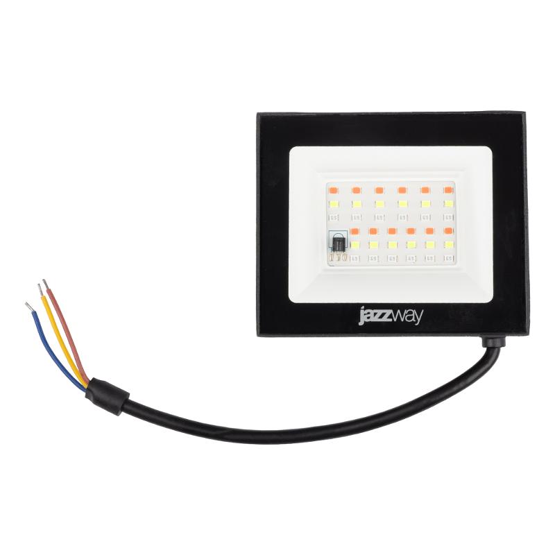 Прожектор светодиодный PFL- 20W RGB-RC BL (New) IP65 | .5064157 | Jazzway — Jazzway