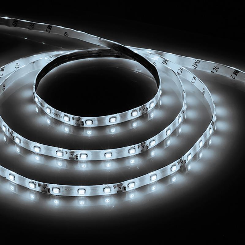 Лента светодиодная LS604/ 60SMD(2835)/м 4.8Вт/м 12V 1000*8*1.8мм 6500К , IP65 | 27752 | FERON — Feron