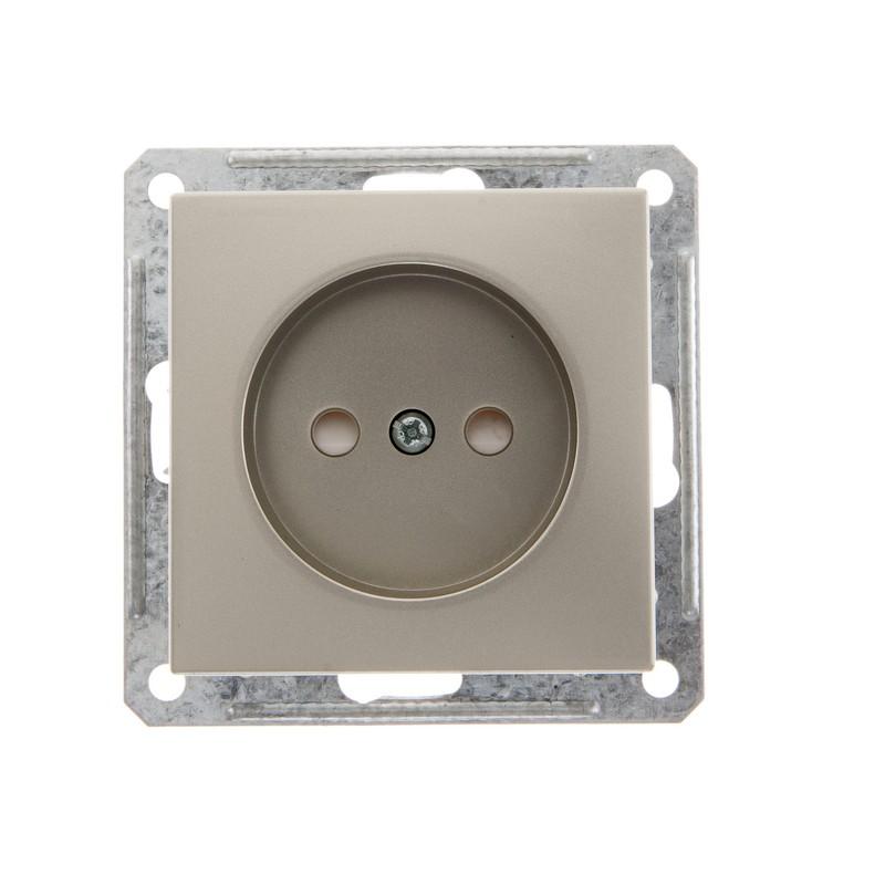 W59 Шампань Розетка без заземления | RS16-151-4-86 | SE — Systeme Electric