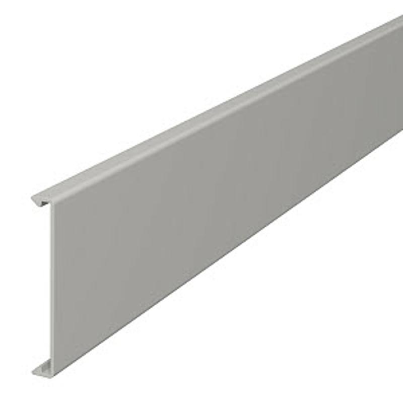 Крышка кабельного канала WDK 60x2000 мм (ПВХ,серый) (2410 60GR) | 6022685 | OBO Bettermann — миниатюра 2
