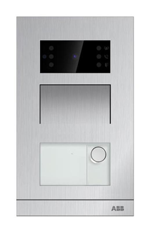 Станция вызова, видео, одноклавишная, сталь | M21321P1-S | ABB — ABB