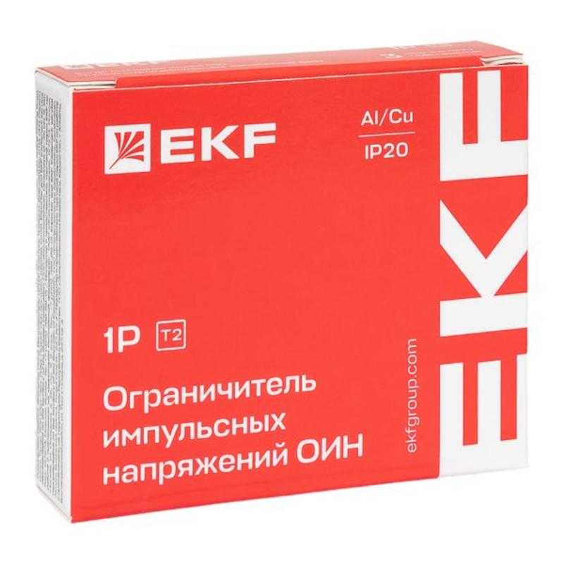 Ограничитель импульсных напряжений ОИН 1Р In=5kA Un=275B Imax=12,5kA | opv-oin | EKF — миниатюра 21