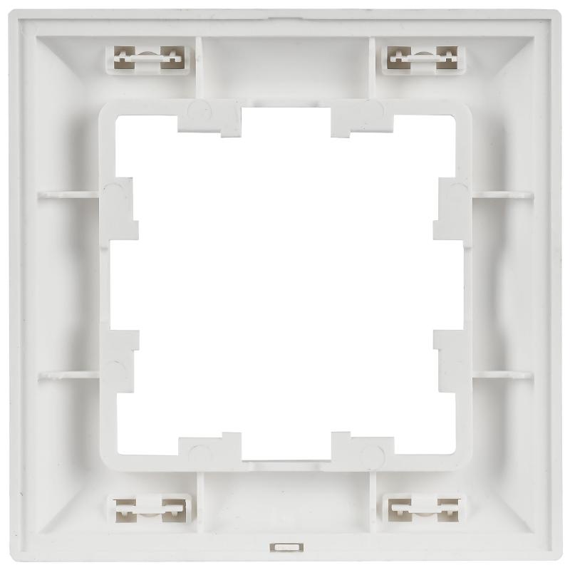 BRITE Рамка 1-местная РУ-1-БрАБ арктический белый/белый  | BR-M12-12-K91 | IEK — миниатюра 3