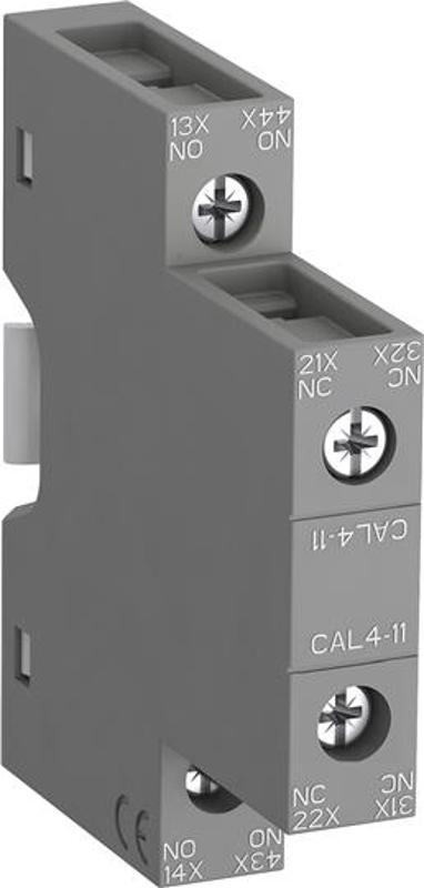 Контакт CAL4-11 1НО. 1НЗ боковой для контакторов AF09-AF38 и NF | 1SBN010120R1011 | ABB — ABB