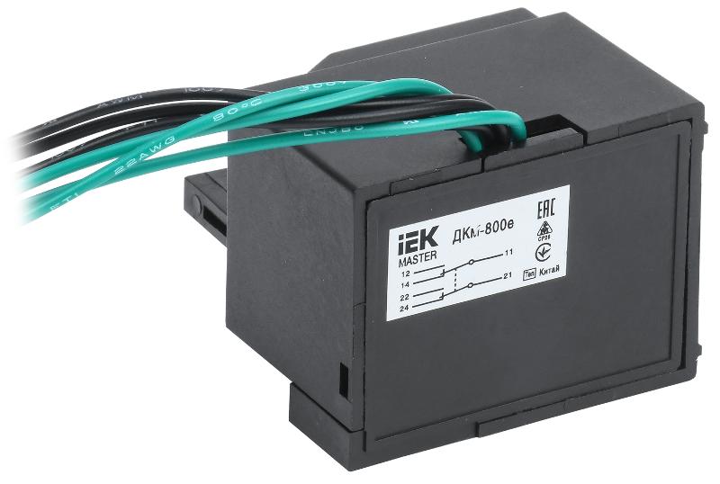Контакт дополнит. ДКм-800е (ДКм-40) MASTER эл. р. IEK | SVA71D-DK-1-02 | IEK — фото 1 | Sento