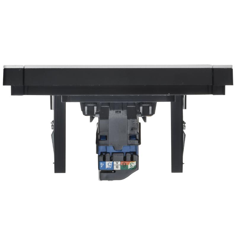 FORTE&PIANO Розетка комп. RJ45 кат.6 FP231M белый | FP-K10-2-M-K01 | IEK — миниатюра 5