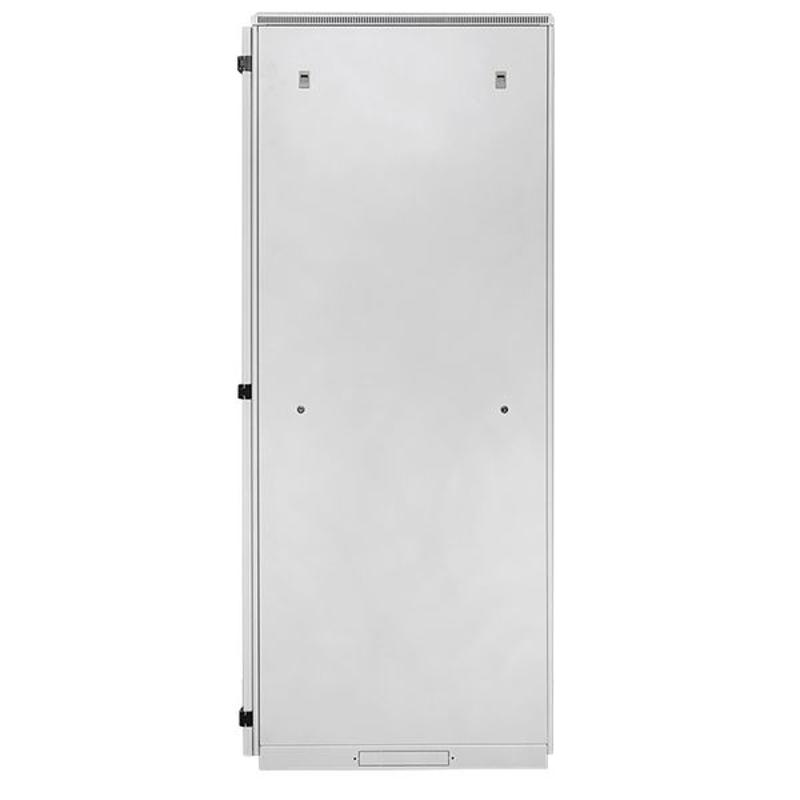 Шкаф напольный 19" TERACOM PRO 18U 600x600 мм двери стеклянная с замком-ручкой и металлическая серый |TRP-NTC-1866-41G| EKF — миниатюра 16