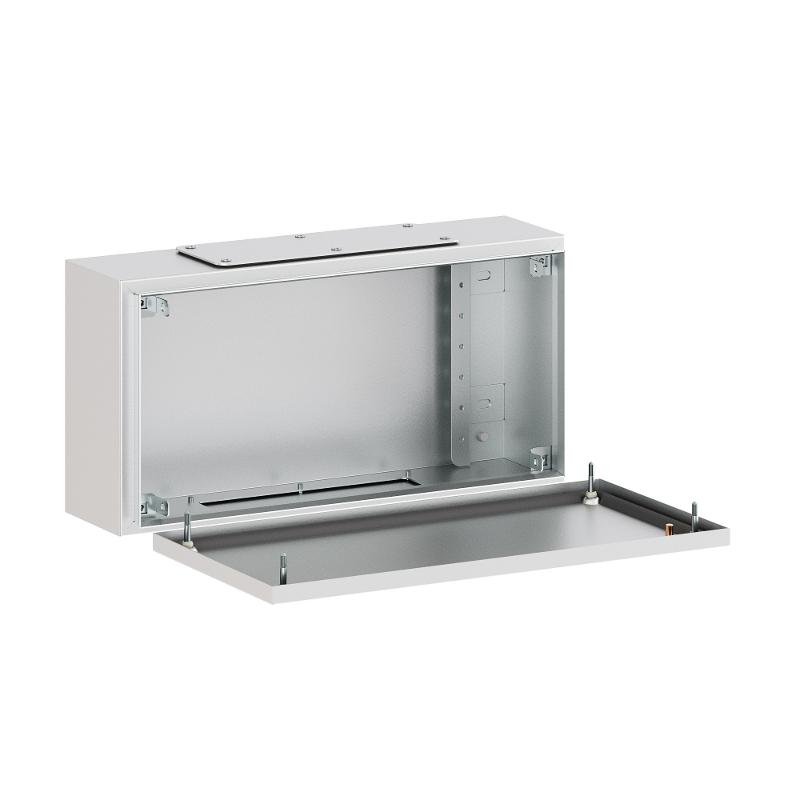 Корпус клеммный металлический SDE ВхШхГ 400x200x120 мм с фланцами | R5SDE4212F | DKC — миниатюра 2
